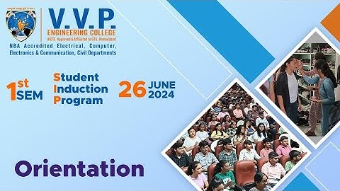 First Semester | Student Induction Program | Day 1 | VVP ENGINEERING COLLEGE RAJKOT