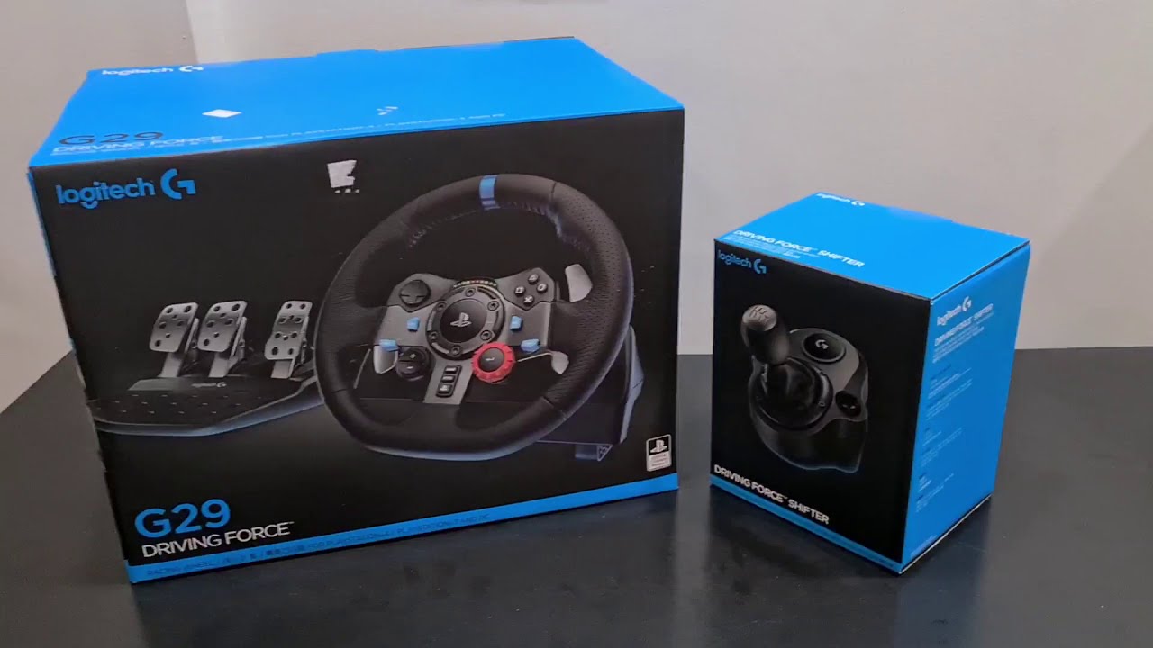 CÂMBIO Logitech G29 e G920 [ Unboxing Shifter ] 