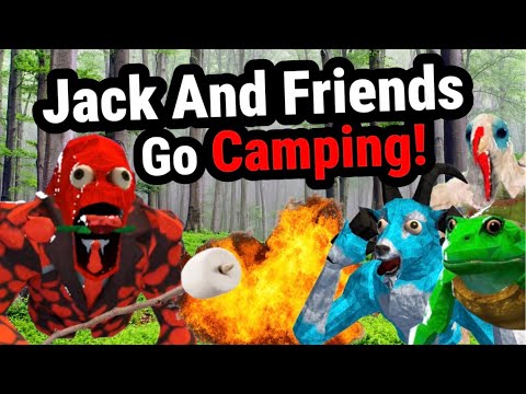 Jack and Friends Go CAMPING! In animal company 