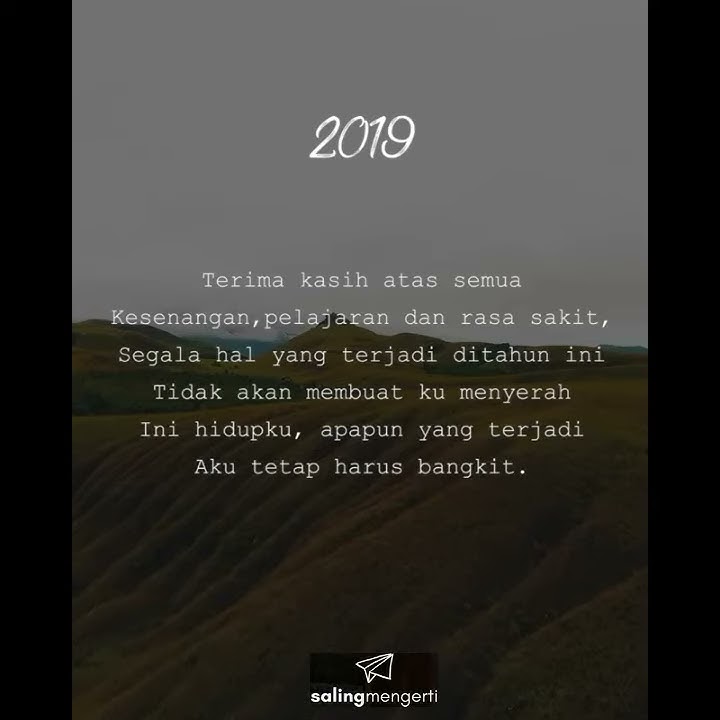StoryWA Kekinian #Selamattinggal2019