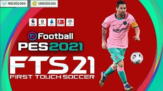 FTS 21 MOD PES 2021 Android Offline 300MB Best Graphics New Menu Faces Kits 20/21 & Transfers Update