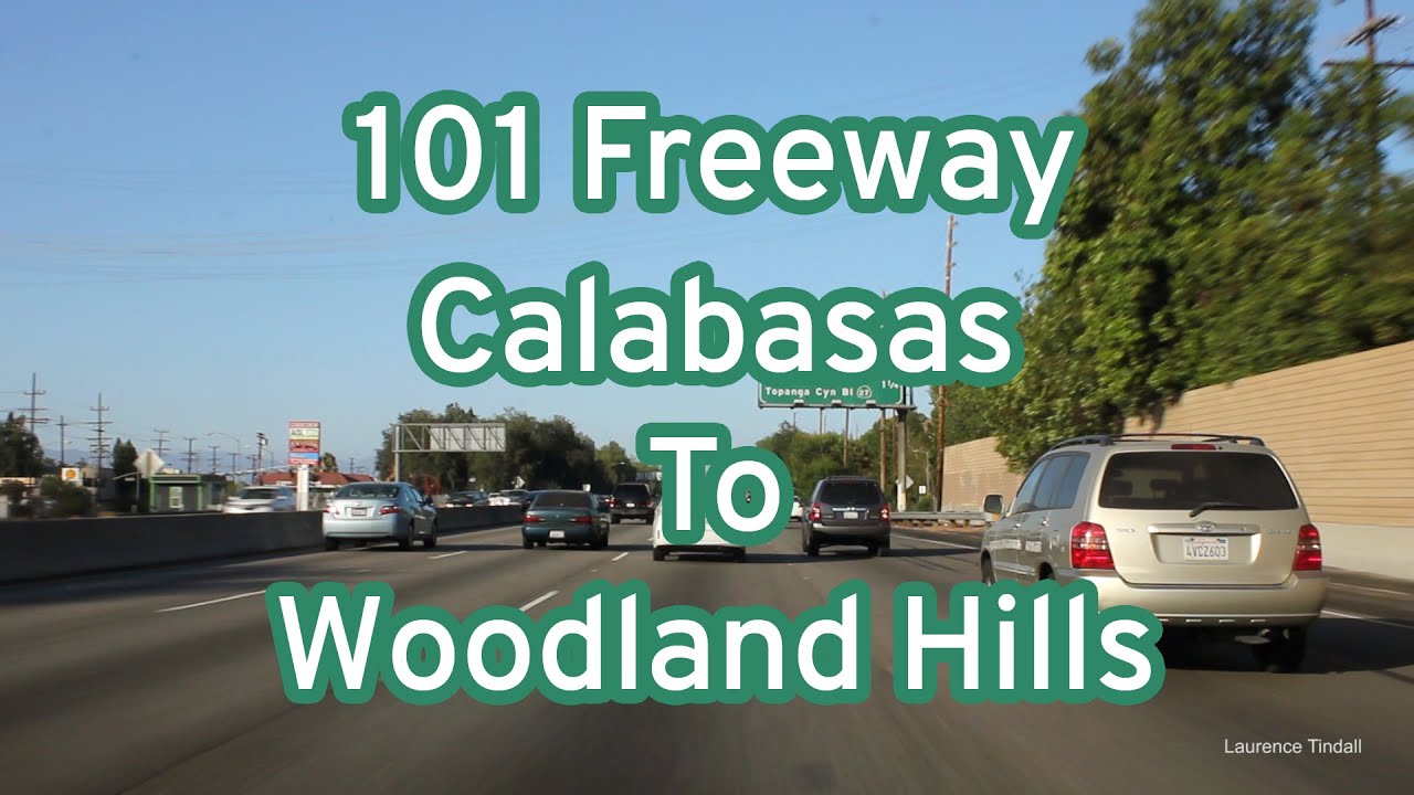 Calabasas to Woodland Hills 101 Freeway Los Angeles, California