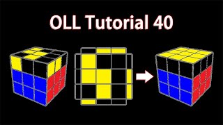 Solve Rubik's Cube OLL Tutorial 40