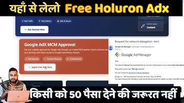 Adx approval for everyone ! Apply Here