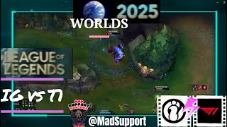 What a POOR Alistar...Worlds 2025 Play In Highlights T1 vs Invictus Gaming - T1 vs IG ALL GAMES