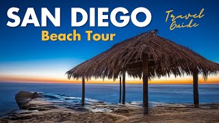 San Diego's Most Beautiful Beaches: Oceanside to Pacific Beach [4k]