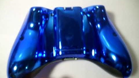 Wireless 360 Modded Controller - Chrome Blue