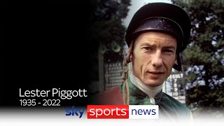 Lester Piggott: Former champion jockey and nine-time Derby winner dies aged 86