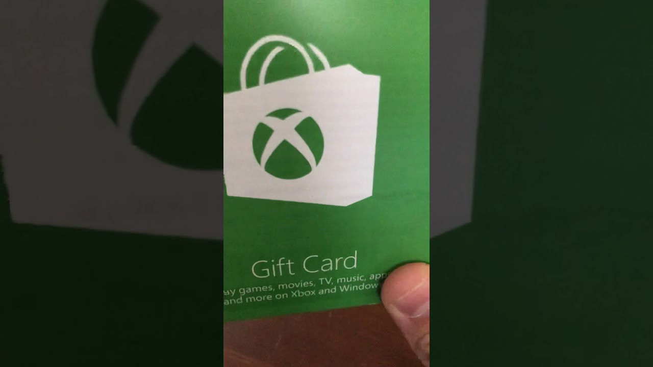 $25 Xbox Gift Card Code - YouTube