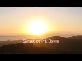 Sunset at mt banna ishigaki island4k   4k