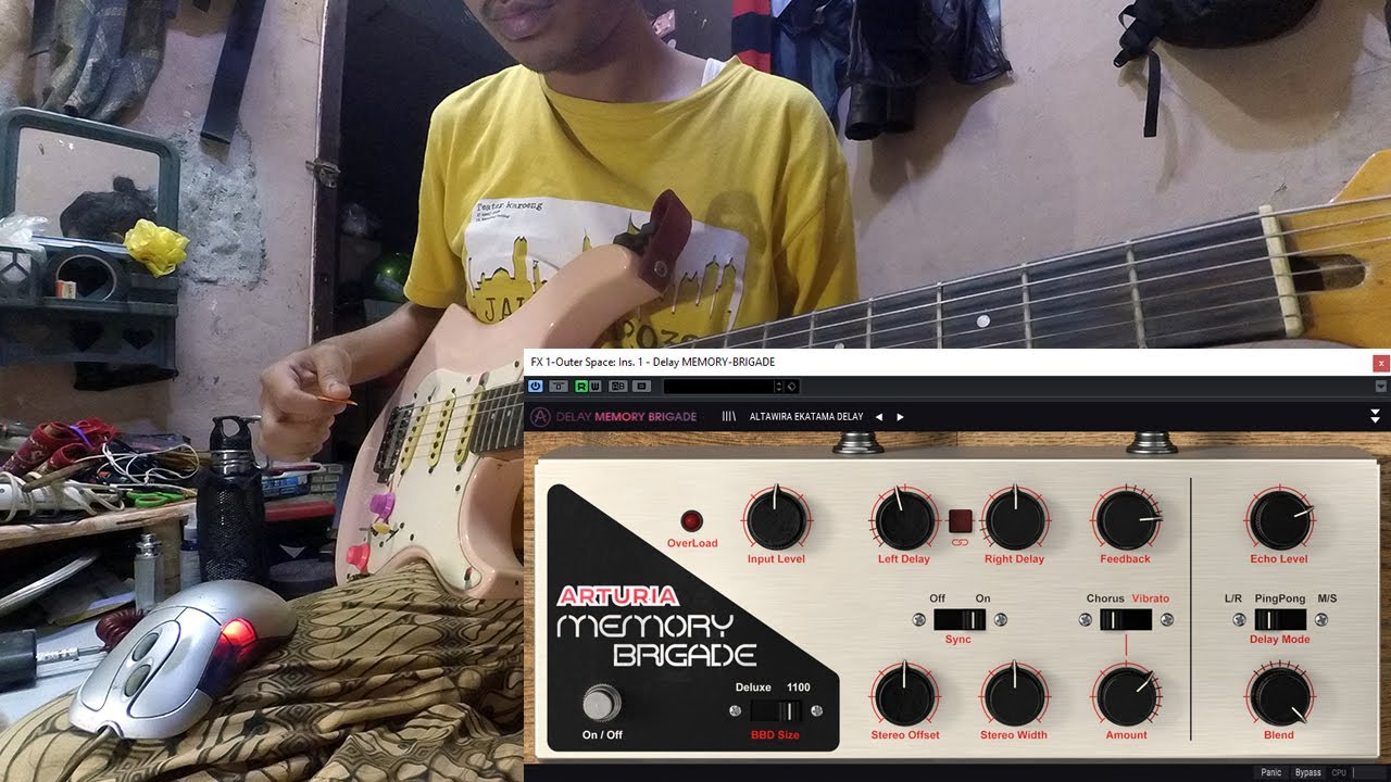 ARTURIA MEMORY BRIGADE DELAY - WITH LINE 6 HELIX NATIVE & AMPLITUBE 5 ...