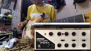 ARTURIA MEMORY BRIGADE DELAY - WITH LINE 6 HELIX NATIVE & AMPLITUBE 5