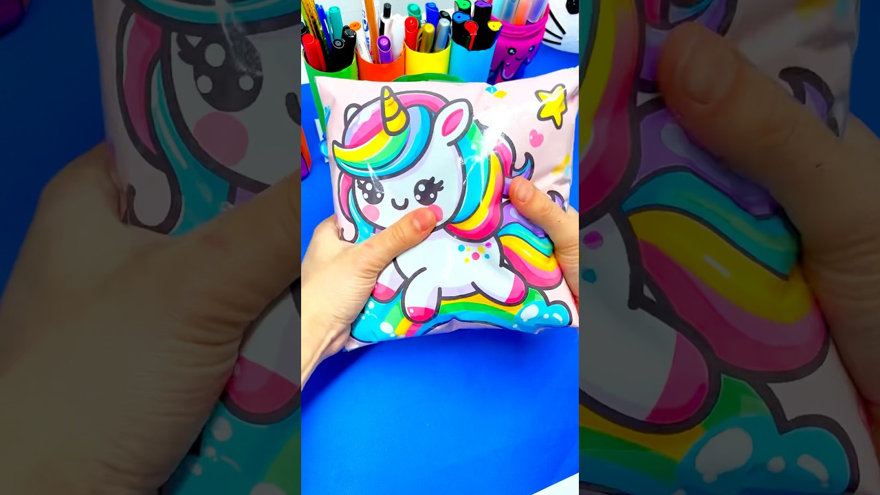 UNICORN SQUISHY BOOK 🦄🦄🦄