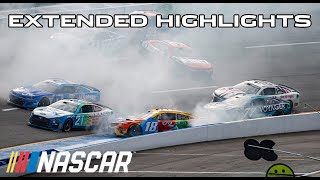 Late race charge makes Richmond's Cup Series final laps interesting | Extended Highlights