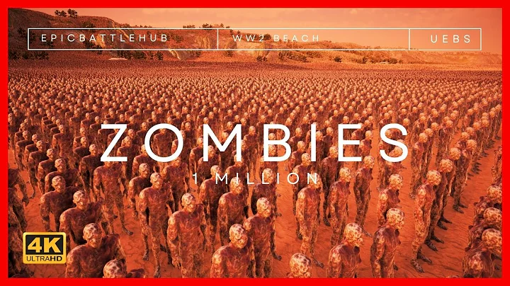 Epic Battle: 1.03M Units Clash at WW2 Beach | UEBS 2 (4K)