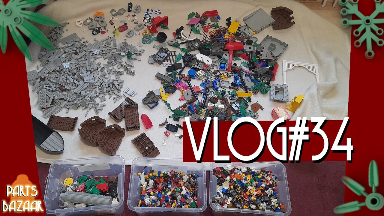 Bricklinkvlog Vlog 34# Mal wieder eine coole vintage Sammlung und viele Star Wars Figuren