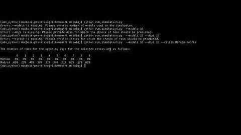 Advanced Python Exercise