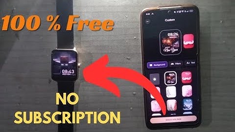 Change Watchface 100% Free | No Subscription.#Free#watchface#subscription#noise