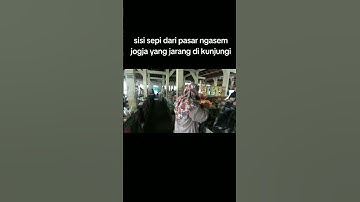 sisi sepi dari pasar ngasem #jogja #pasartradisional #shorts