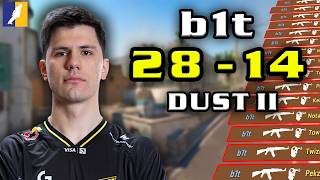 [POV PEEK] b1t (28-14) | Dust II | Faceit Ranked | Apr 23, 2026