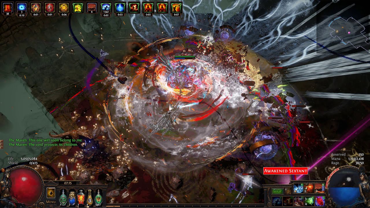 Scion MOM Indigon COC Ice Spear / Freezing pulse / Creeping Frost / 2