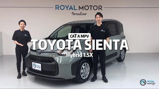 Toyota Sienta Hybrid 1.5X. ✨The one and only Cat A 7 Seater MPV!✨