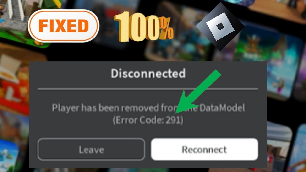 como corrigir o código de erro 291 no Roblox - YouTube