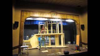 Noises Off Set Construction