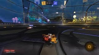 Epic backflip save: Rocket league