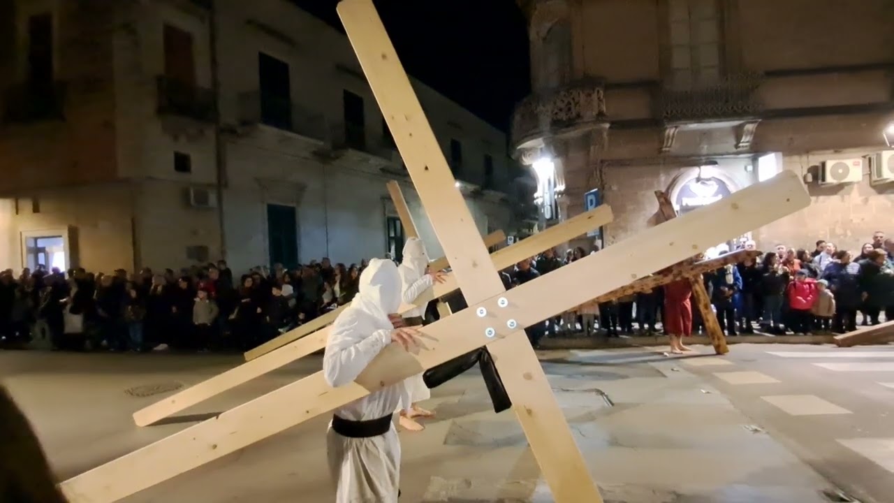 Francavilla Fontana 29 marzo 2024: Processione dei Misteri