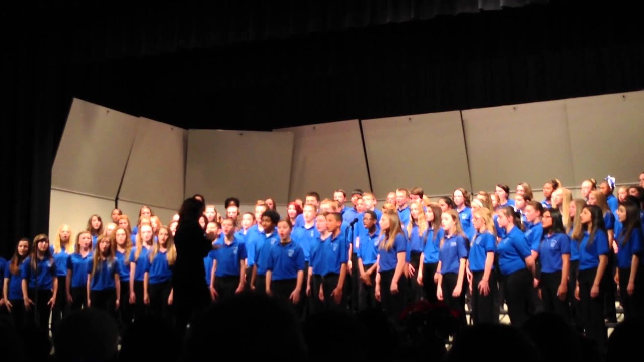 Franklin Twp Middle School East 8th Grade Choir Carol Of The Bells