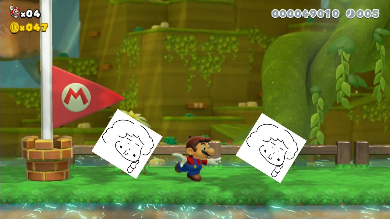 マリオメーカーにお母さんが挑戦 🙌ストーリー🎉ON・OFFスイッチやった〜😍…