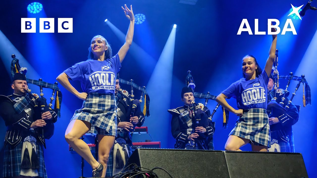 The Royal Edinburgh Military Tattoo Performers | Hellbound Train | Hoolie 2024 | BBC ALBA