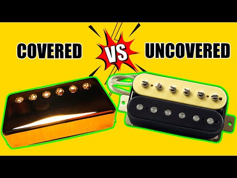 Quick Comparison: Covered VS Uncovered Les Paul Humbucker Pickups | Seymour Duncan 59 Neck JB Bridge