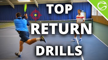 Top 3 Drills For Perfect Return of Serve in Tennis