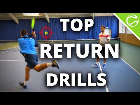 Top 3 Drills For Perfect Return of Serve in Tennis