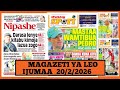 Magazeti Ya Leo Februari 20 2026 Ijumaa Magazeti Ya Michezo Leo Asubuhi Ijumaa Yanga