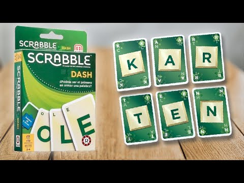 SCRABBLE KARTEN DASH / POCKET - Spielregeln TV (Spielanleitung Deutsch) - Mattel