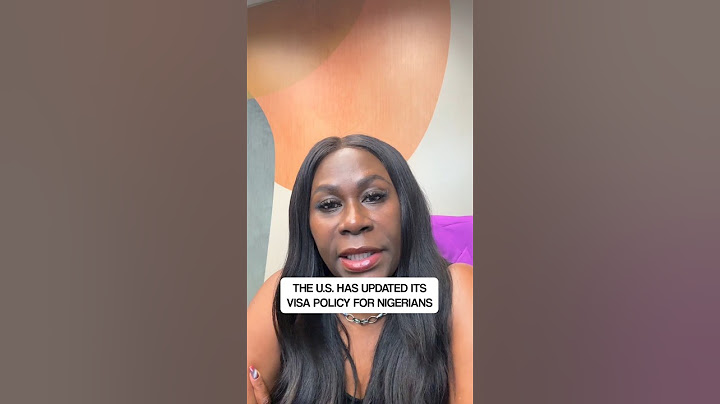 Immigrants, we have BREAKING IMMIGRATION NEWS from Nigeria 🇳🇬