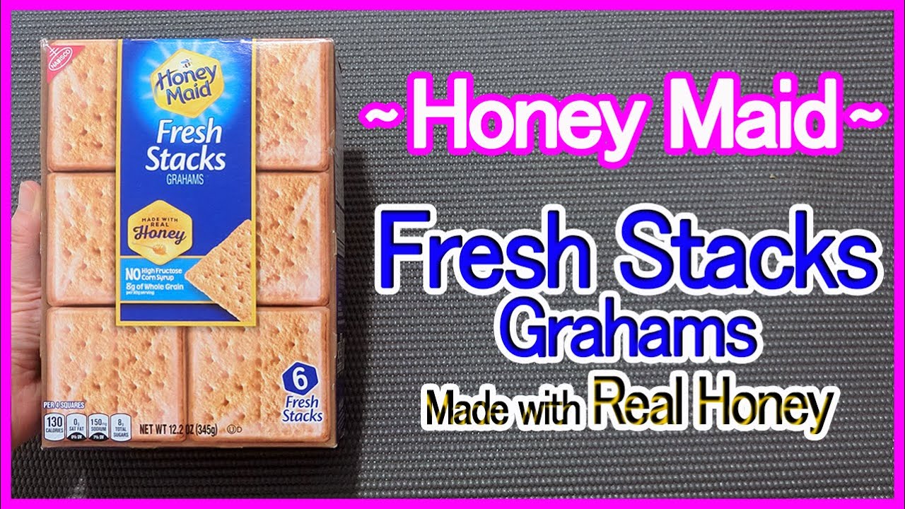 Honey Maid Fresh Stacks Grahams Made with Real Honey YouTube