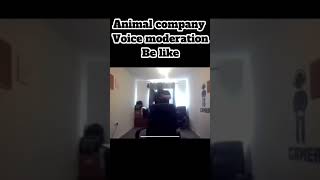 Animal company voice moderation be like #animalcompany #funny #7x7 #dublagem #vr #quest3 #oculus