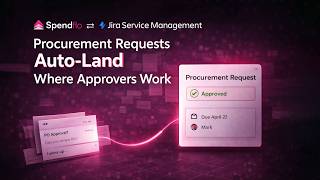 Spendflo × Jira:Procurement Requests Auto-Land Where Approvers Work | Spendflo
