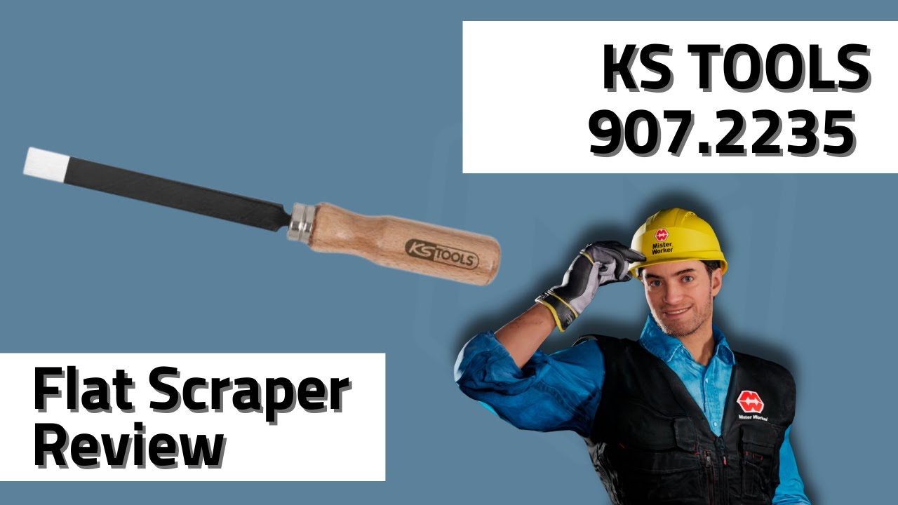 KS TOOLS 907.2235 Flat Scraper Review 2025 | Precision & Power - YouTube