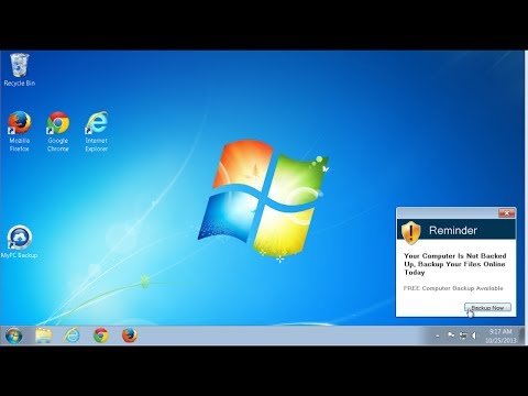 How to remove (delete) MyPc Backup (full video guide)