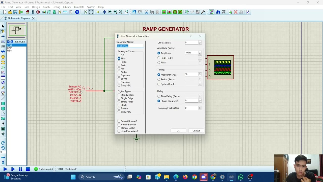 rangkaian ramp generator