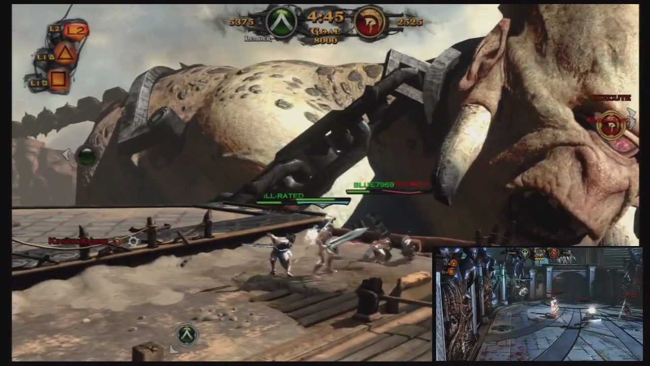 God of War Ascension Beta | Commentary | Cyclops kill