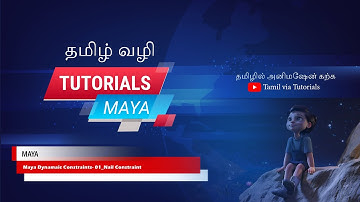 Maya dynamics Constraints- Nail Constraint #mayatutorial  #dynamics  #constraint #dynamics