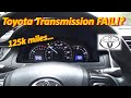 Toyota Transmission FAIL at 125k?! (P2714; U760E)