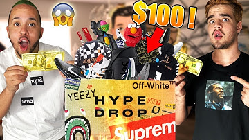 What Can $100 Buy On Hypedrop?! Unboxing Online Hypebeast Mystery Boxes! *Not sponsored