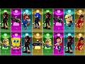 Ultimate Cartoon Tiles Hop Battle Sonic Shadow Ladybug 